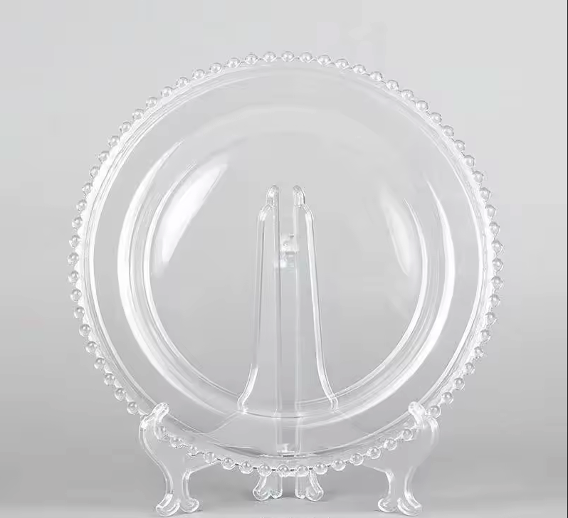 Beaded Charger Plates view 3